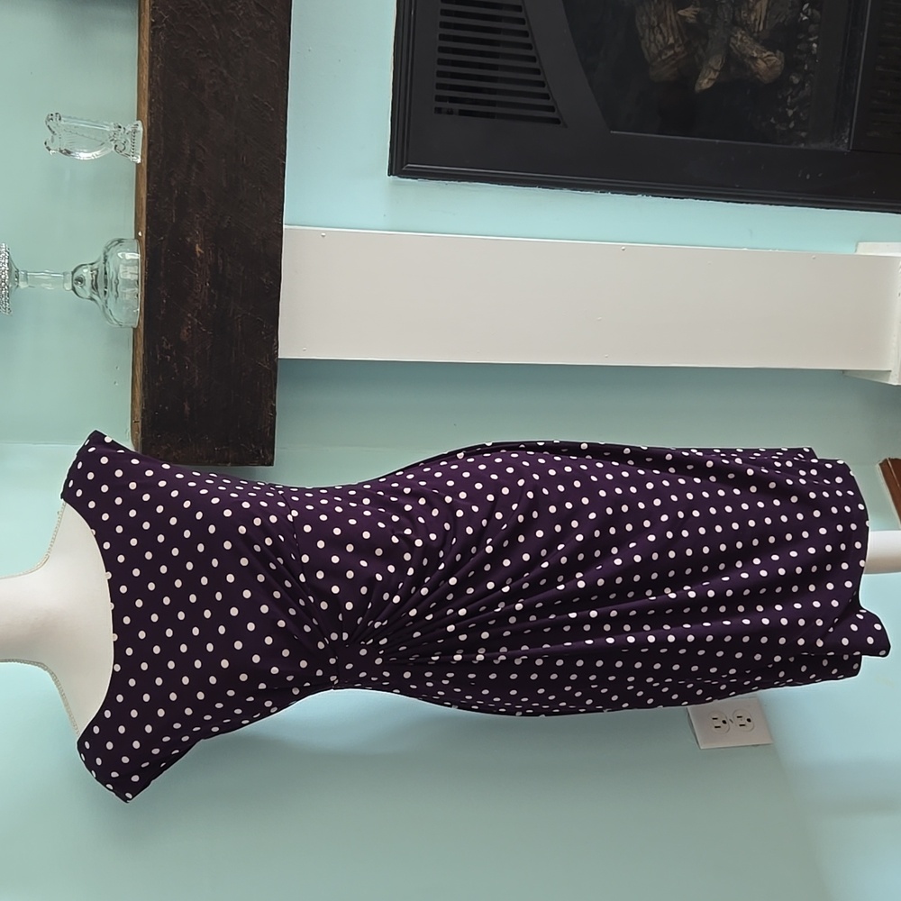 Connected Apparel Wrap Dress 8